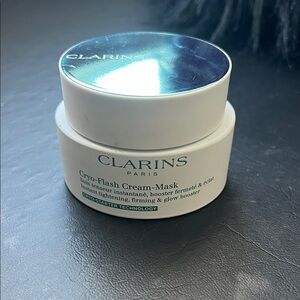 Clarins Cryo-Flash Cream-Mask - White and Blue